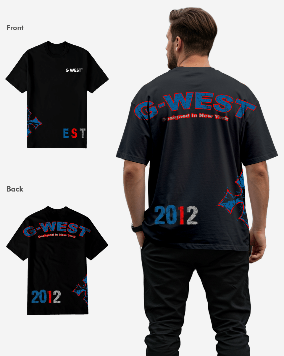 G West 3.0 Arch Logo T-Shirt Big and Tall Mens