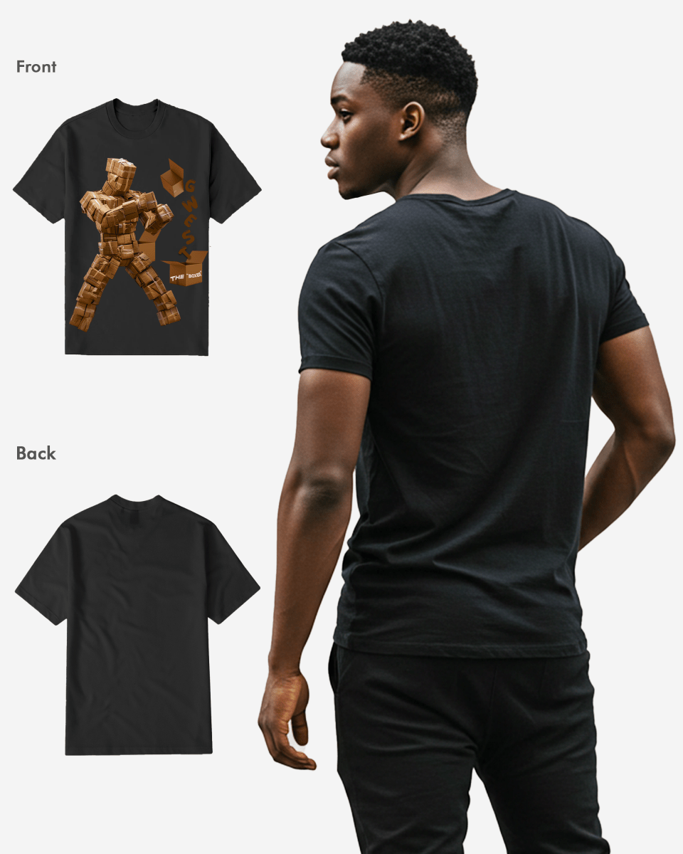 G West Mens Box Man Tee