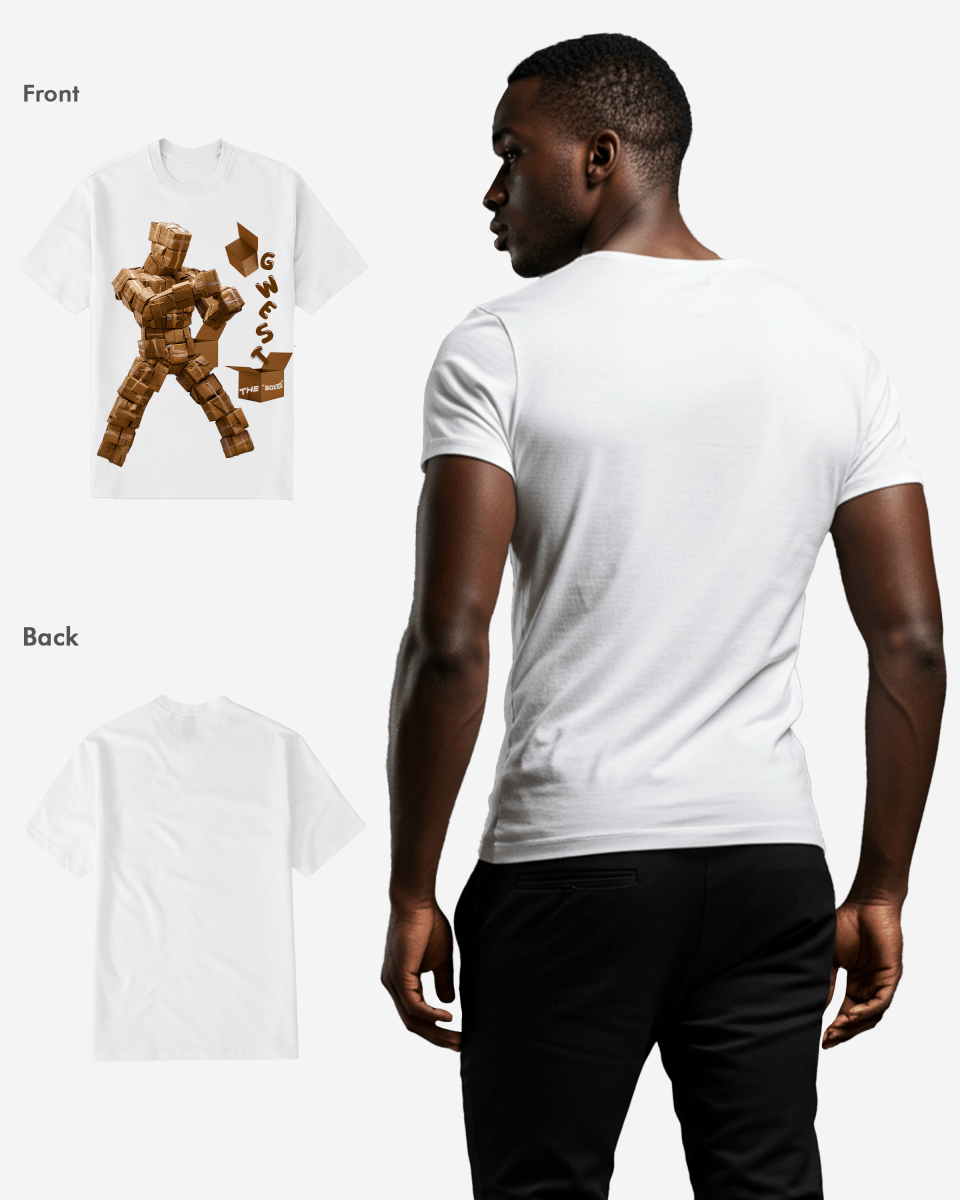 G West Mens Box Man Tee