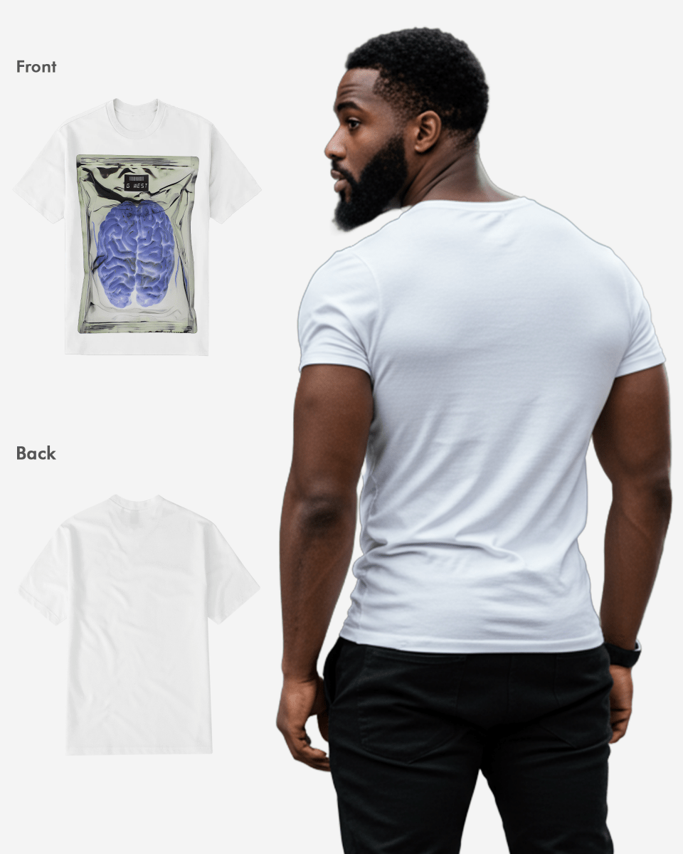 G West Mens Studio Black Tee