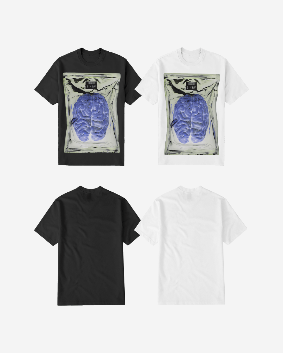 G West Mens Studio Black Tee