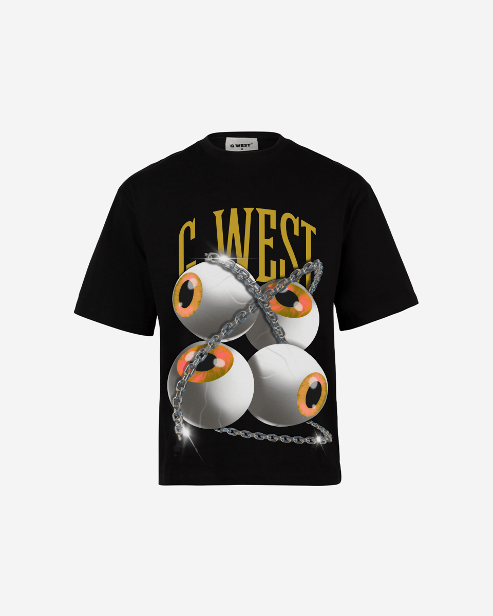 G West chained perception oversized T-Shirt Mens
