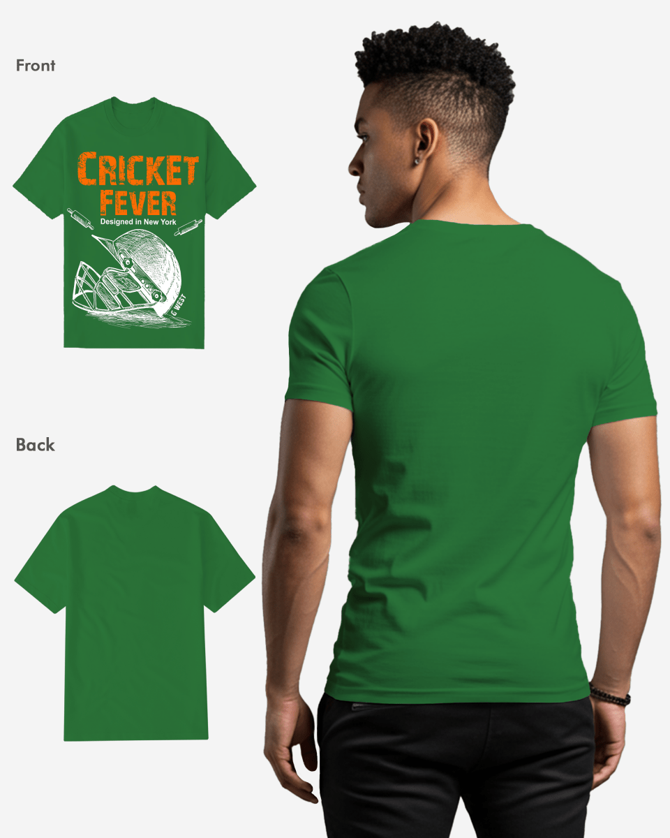 G West Cricket Fever T-Shirt Mens