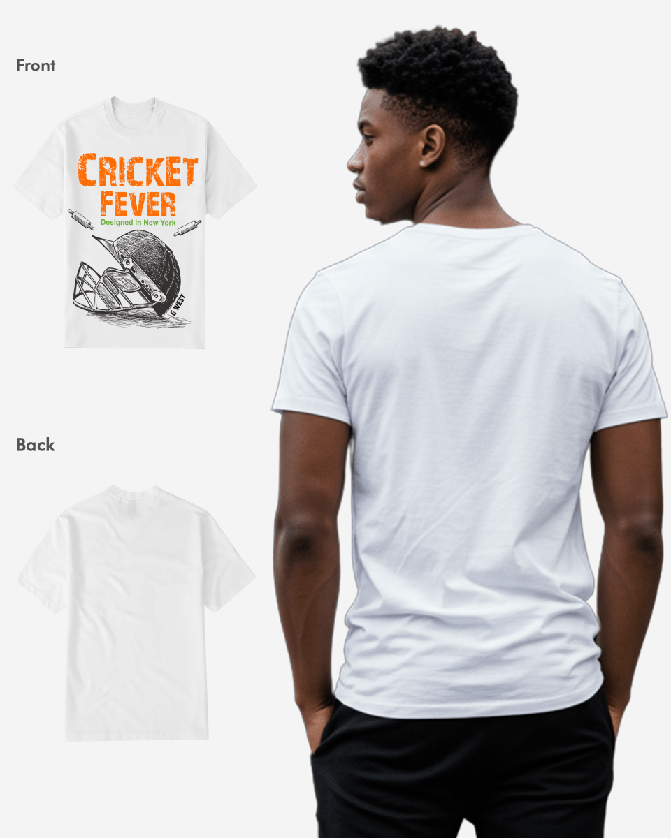 G West Cricket Fever T-Shirt Mens