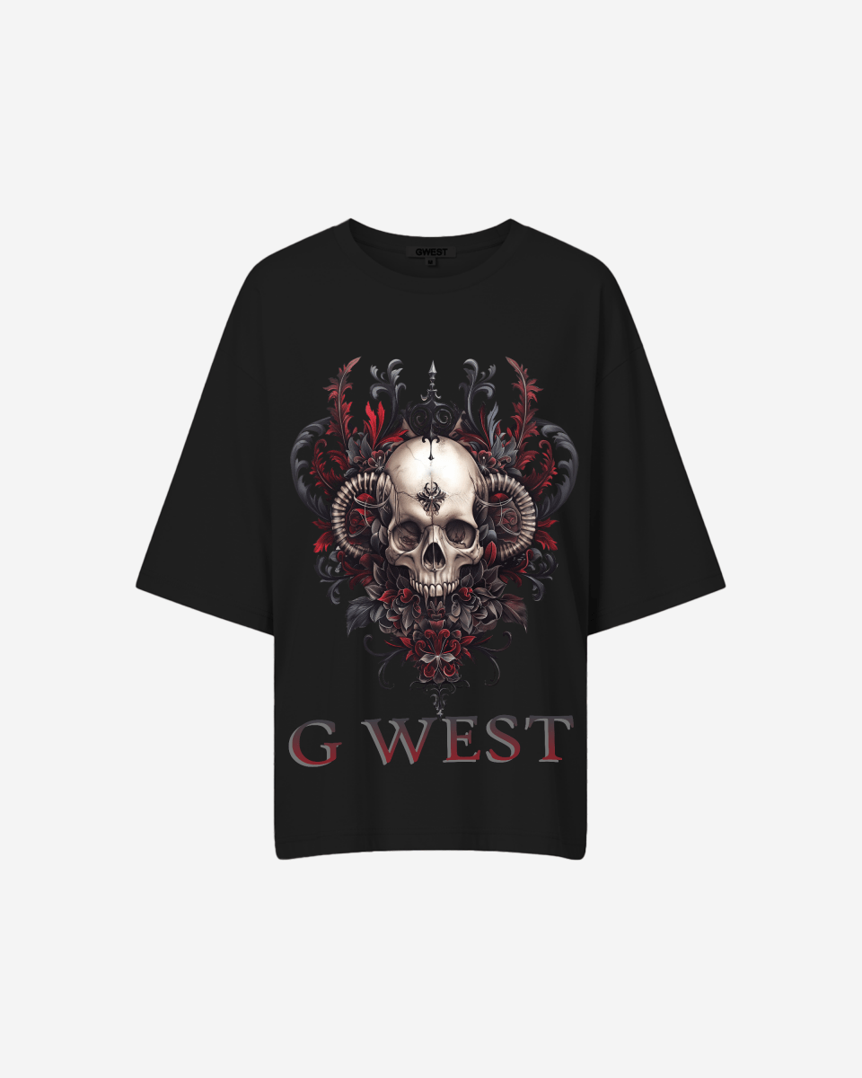 G West Womens Dead Devil Oversized Tee