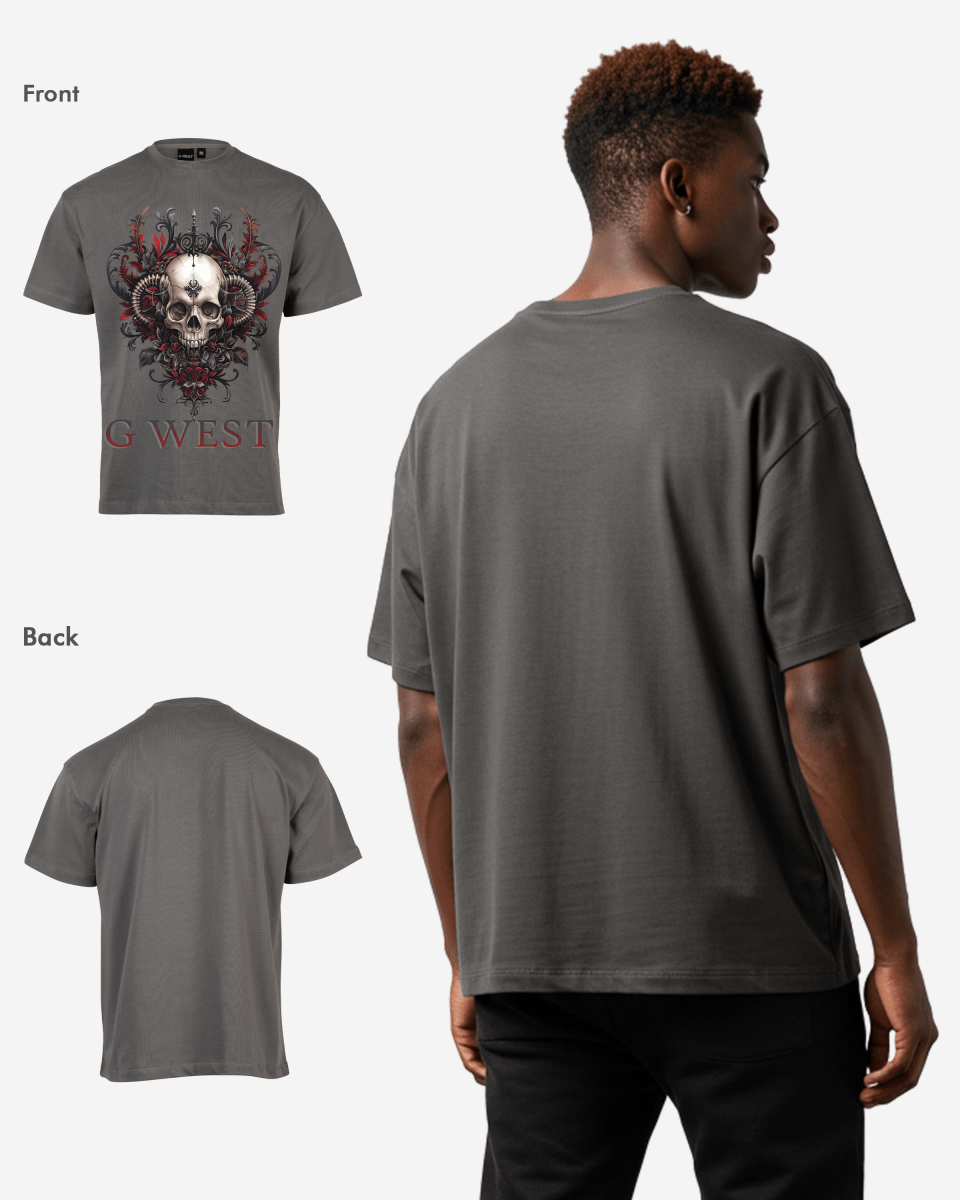 G West Mens Dead Devil Oversized Tee