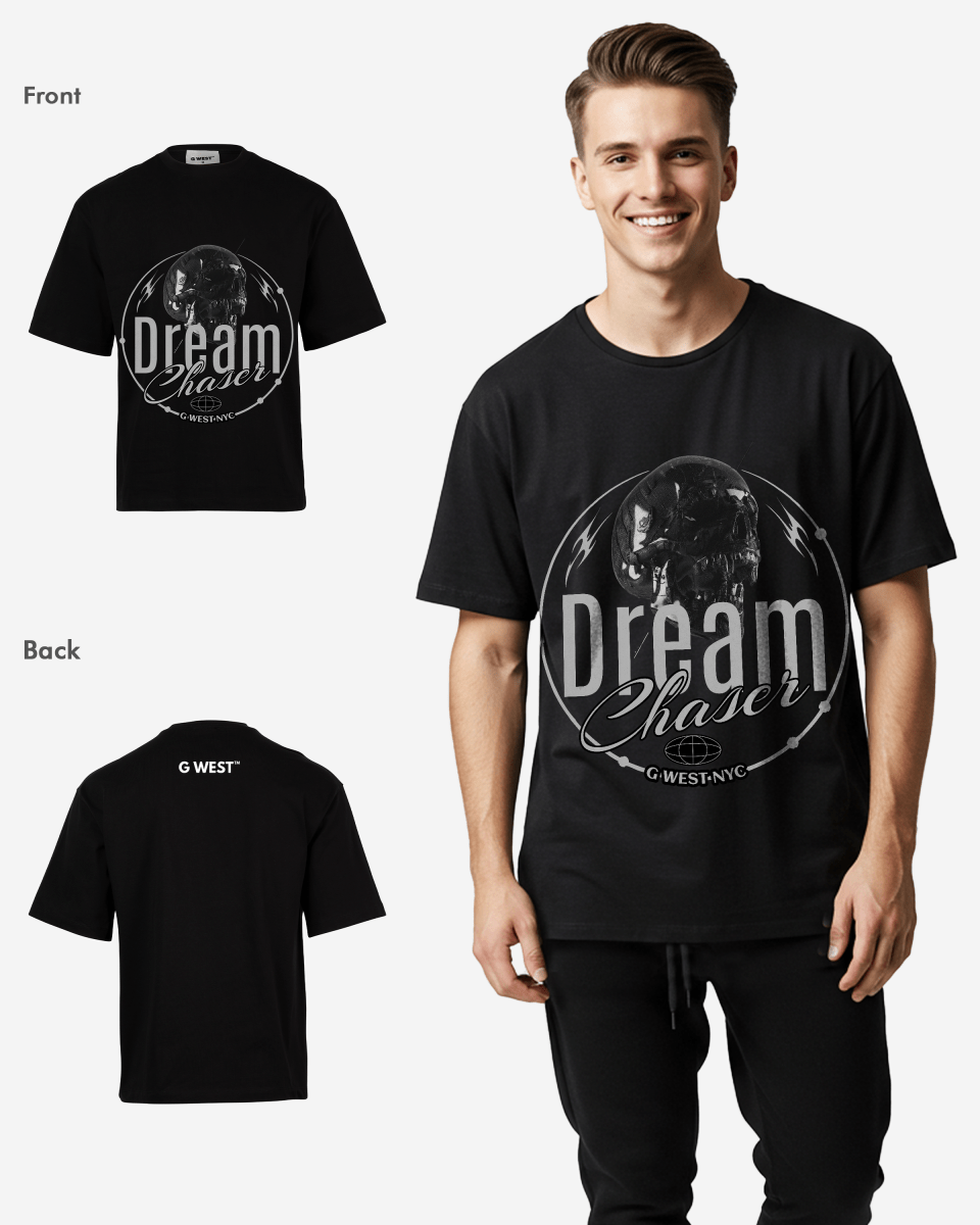 G WEST DREAM CHASER OVERSIZED T-Shirt Mens