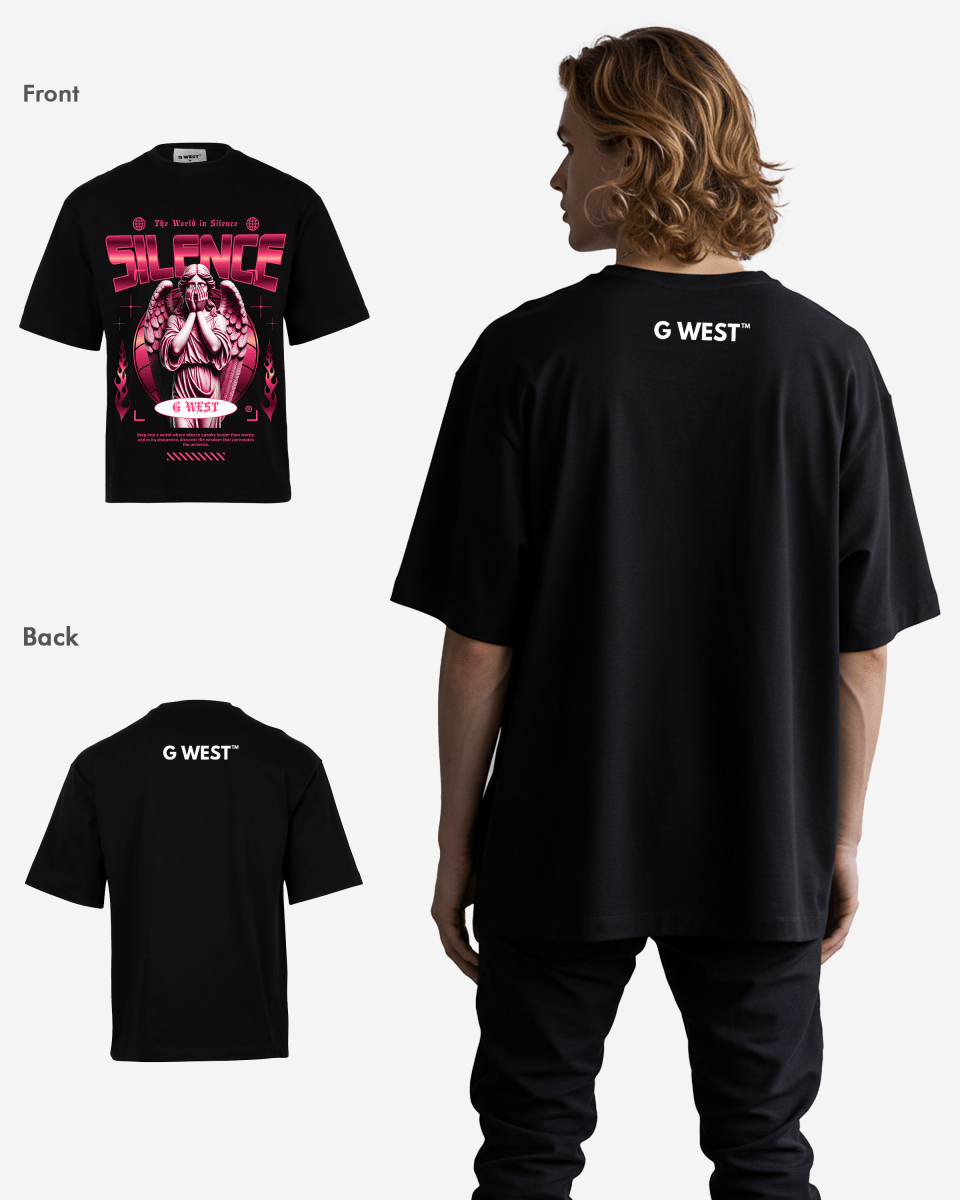 G WEST ECHOES OF SILENCE OVERSIZED T-Shirt Mens