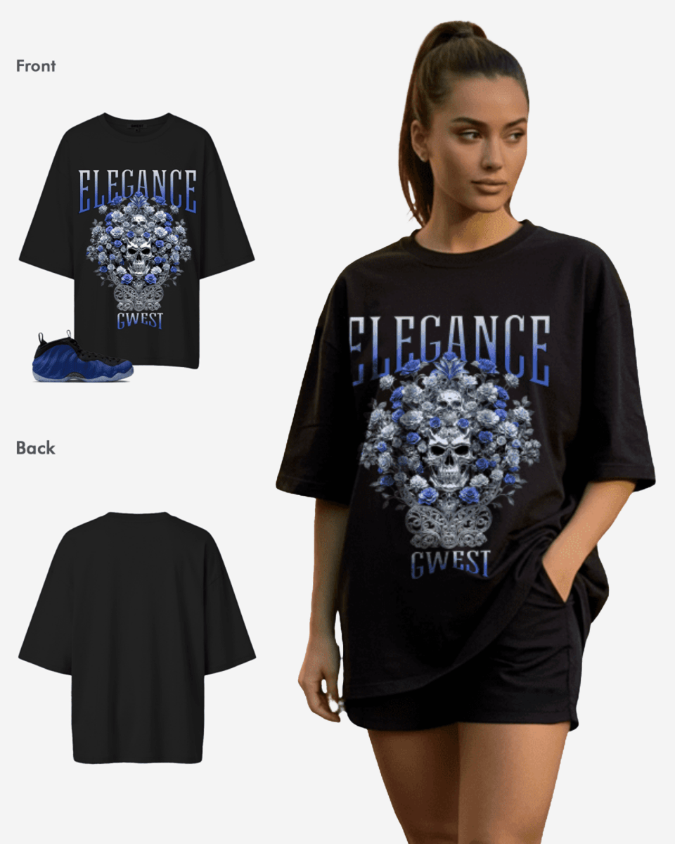 G West Elegance In Decay Oversized Women's T-Shirt