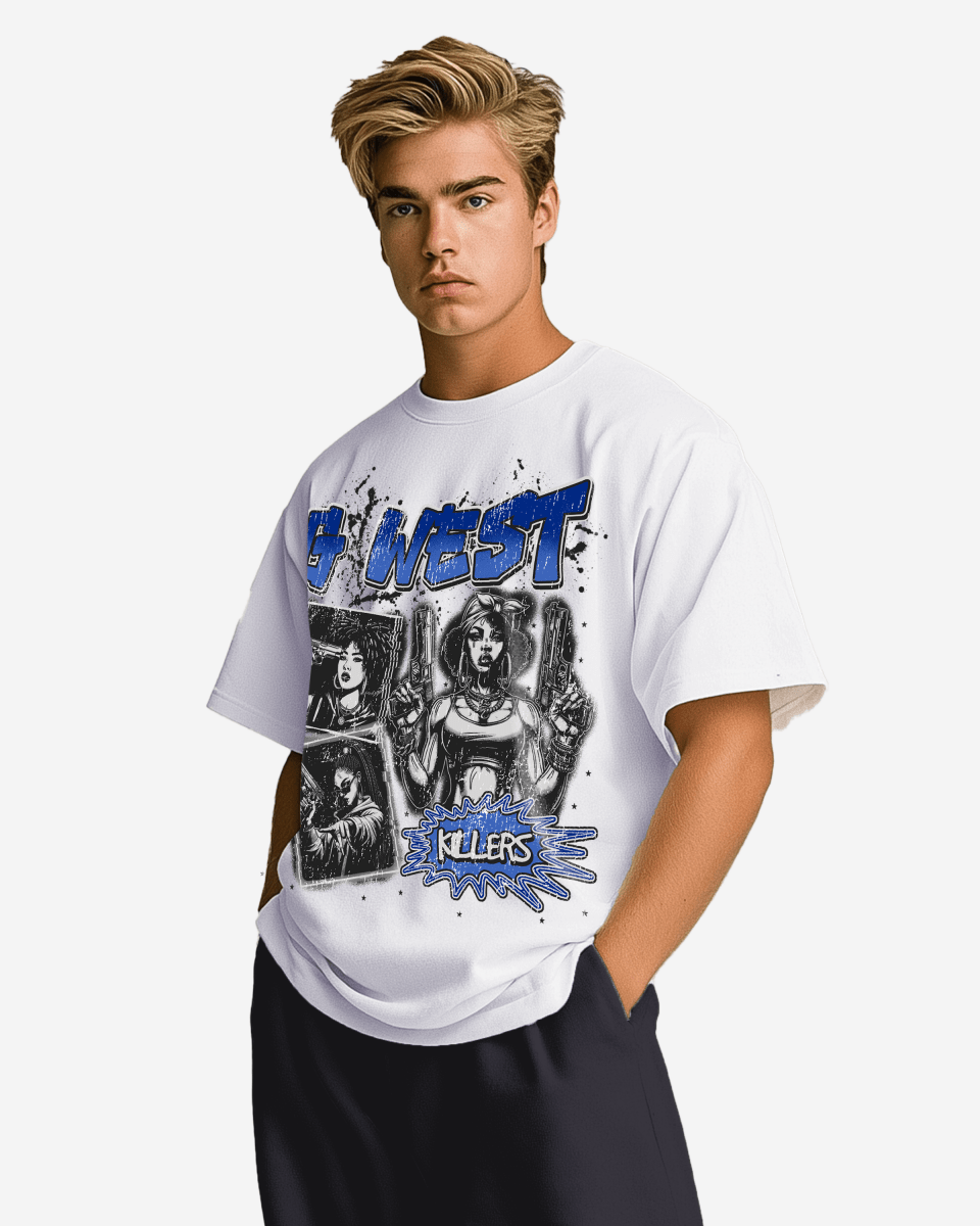 G West Gangsta Godesses Oversized Tee