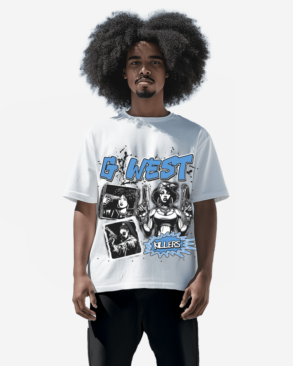G West Gangsta Godesses Oversized Tee
