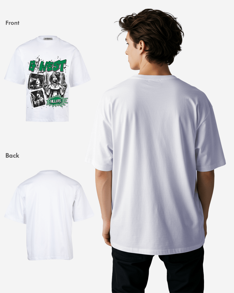G West Gangsta Godesses Oversized Tee