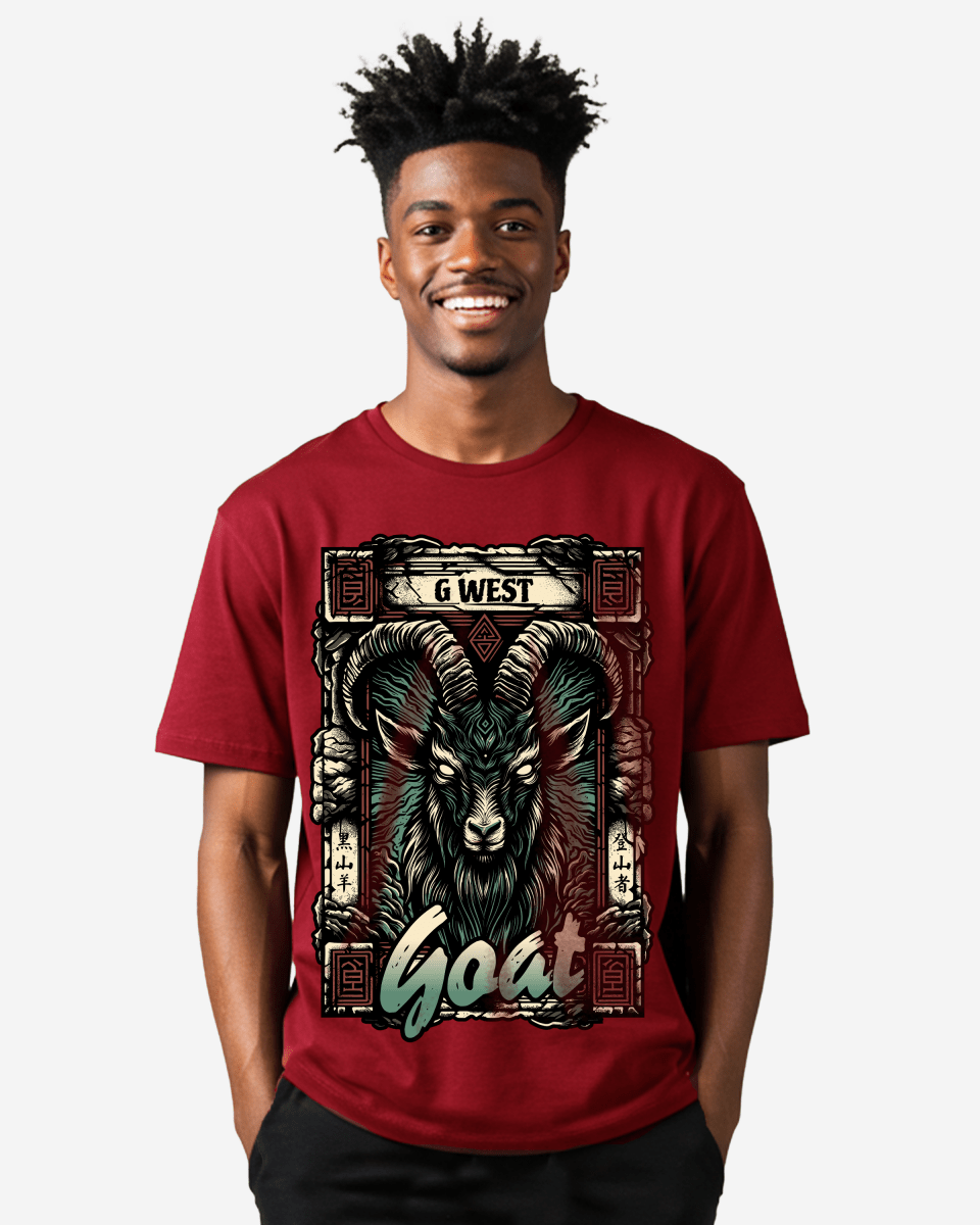 G West Goat Oversized Tee