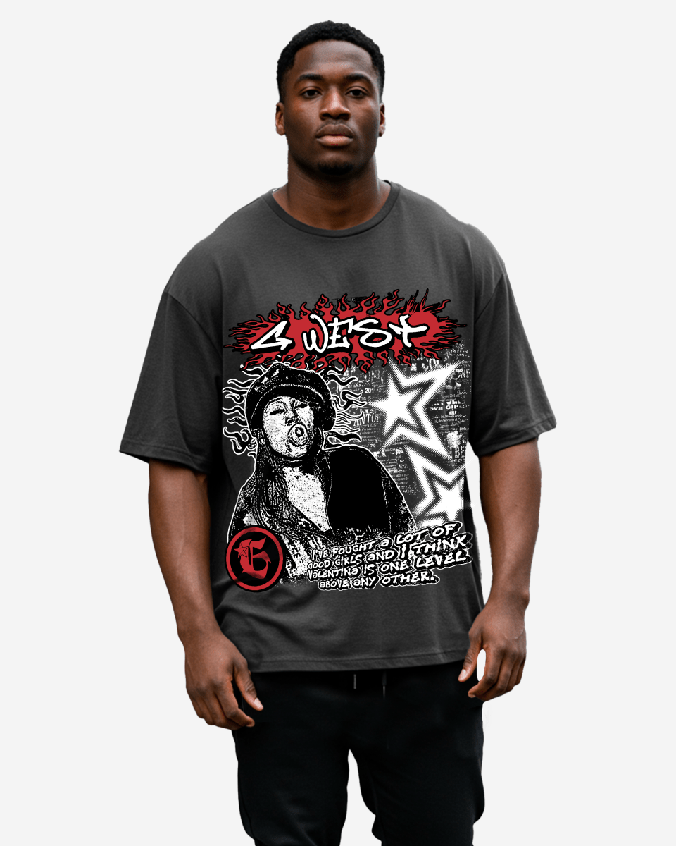 G West Graffiti Heat Oversized Tee