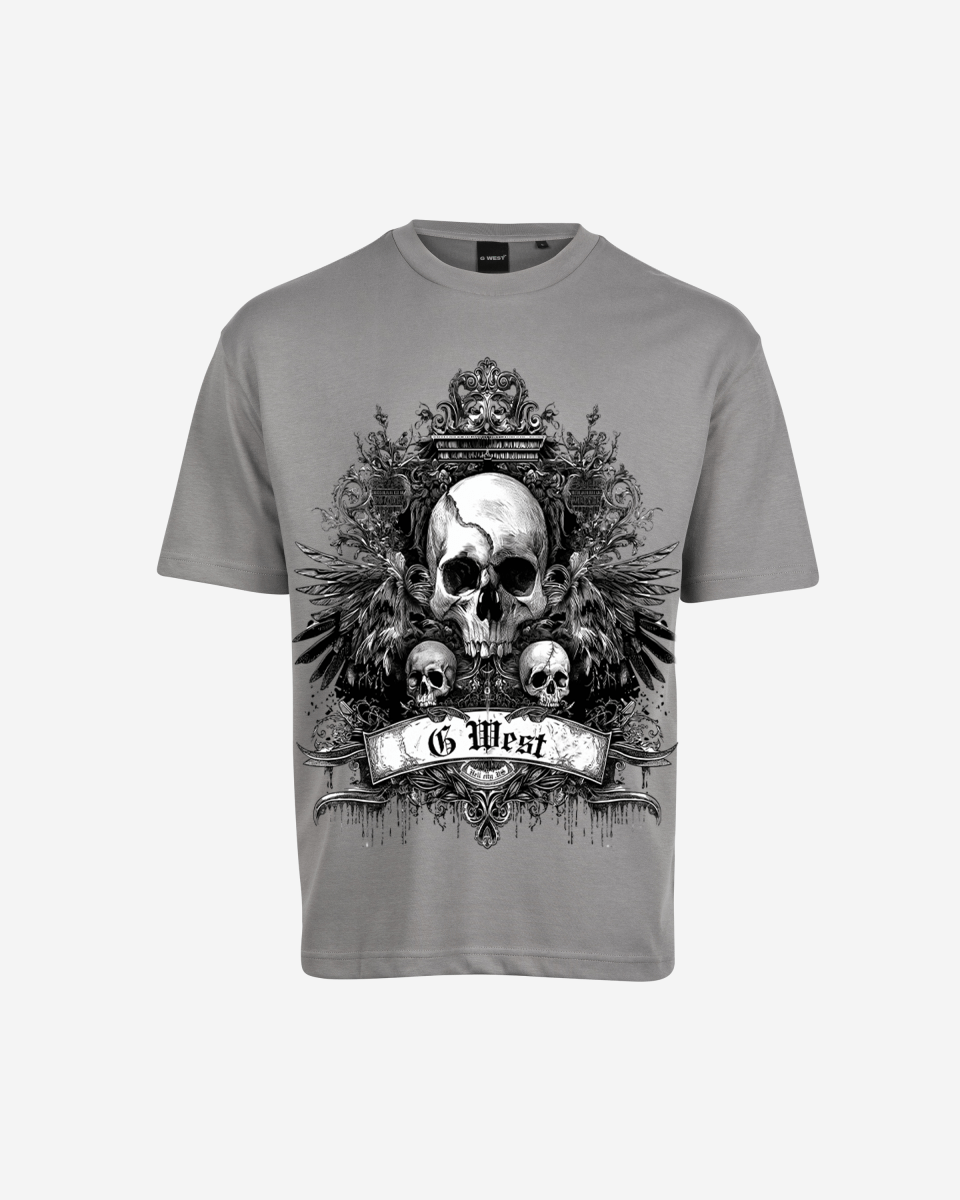 G West Mens Hell City Oversized Tee