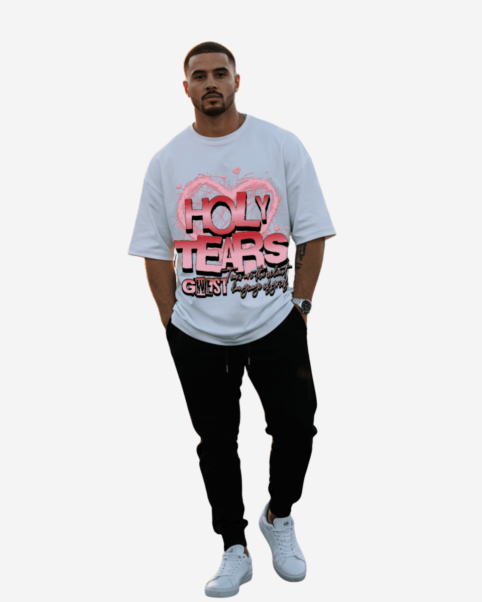 G West Holy Tears Oversized Men's T-Shirt