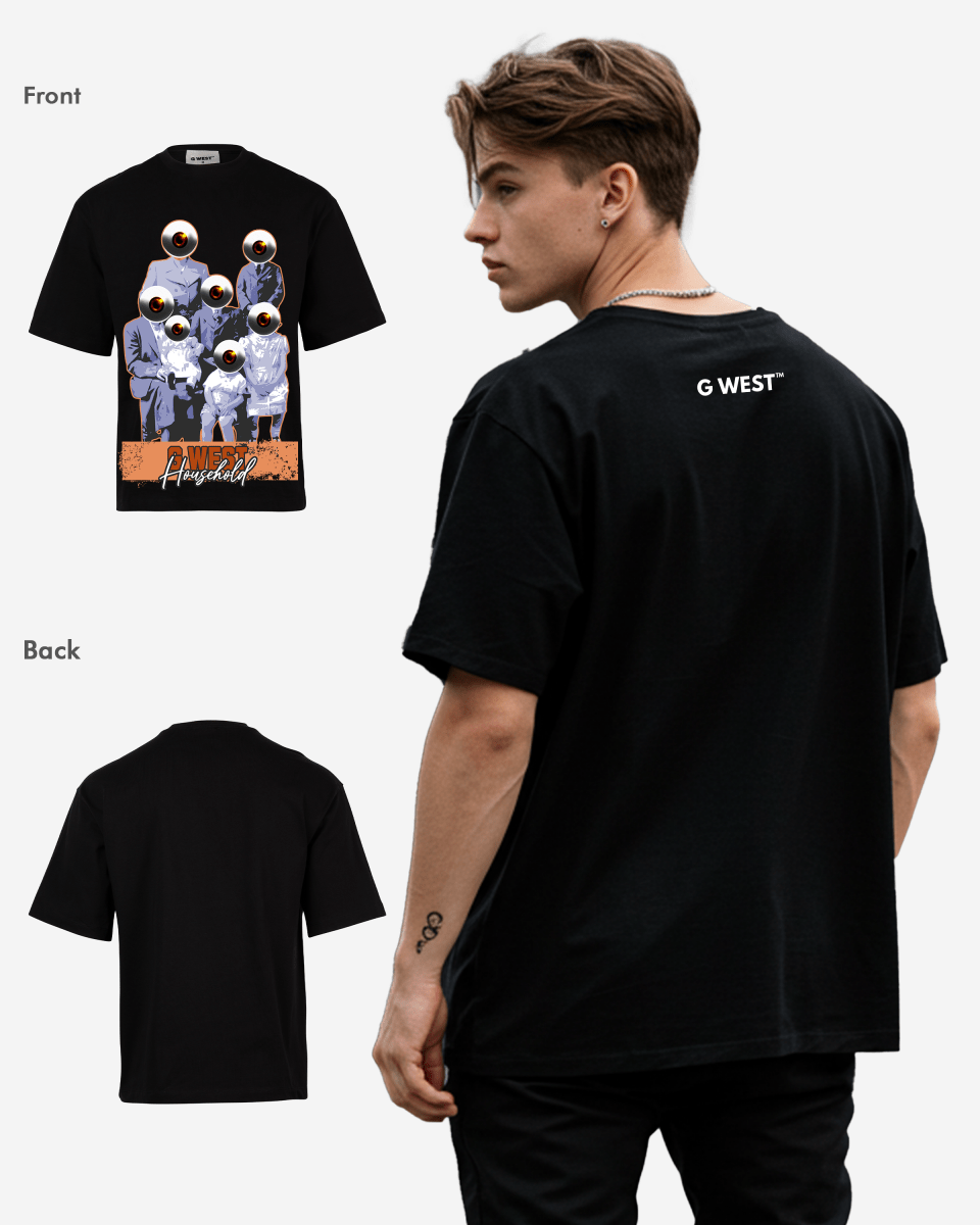 G WEST Household Oversized T-Shirt Mens