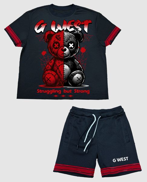 G West Kids Despair Mesh Tee Set
