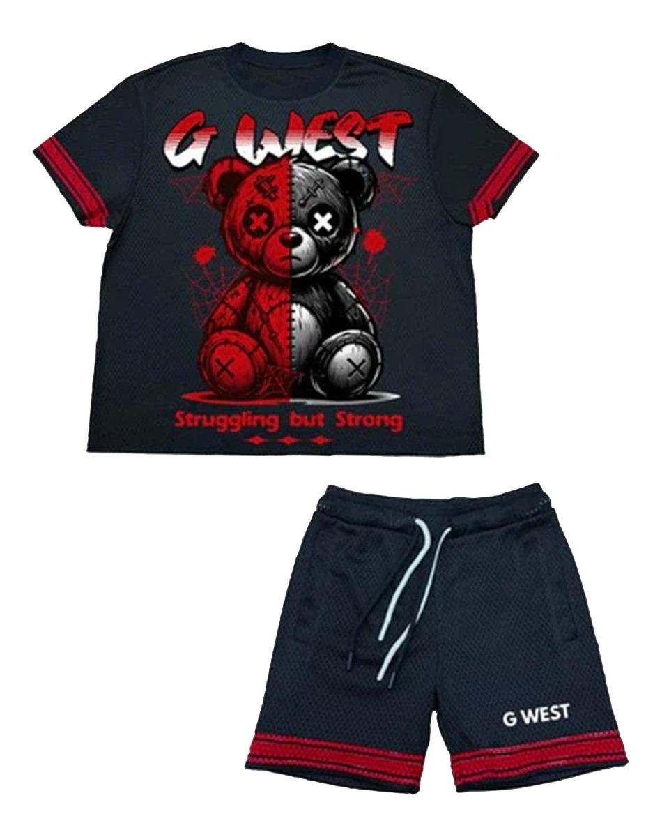 G West Kids Despair Mesh Tee Set