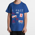 G West Kids Olympic Stamp Tee - Dtpbasty5041