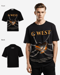 G WEST Locked in Love Oversized T-Shirt Mens