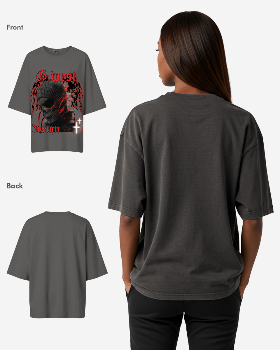 G WEST MASK 3.0 Oversized Tee - Women