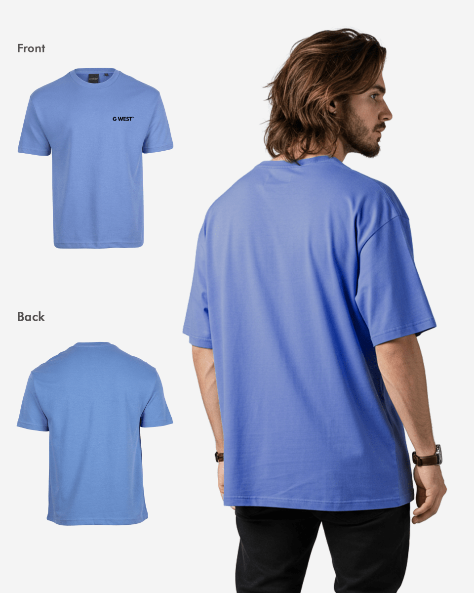 G West Mens  Logo Keep Dry Oversized Tee