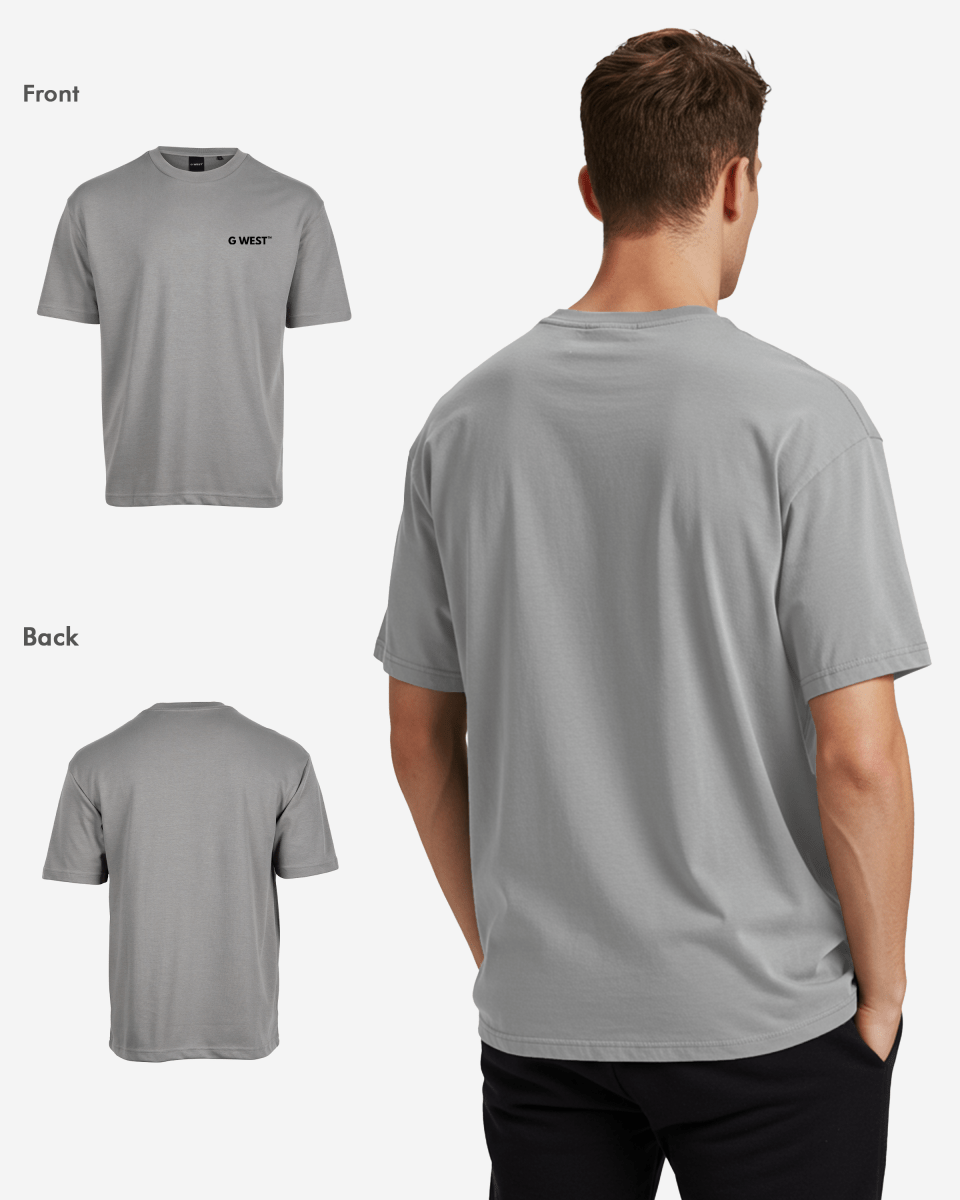 G West Mens  Logo Keep Dry Oversized Tee