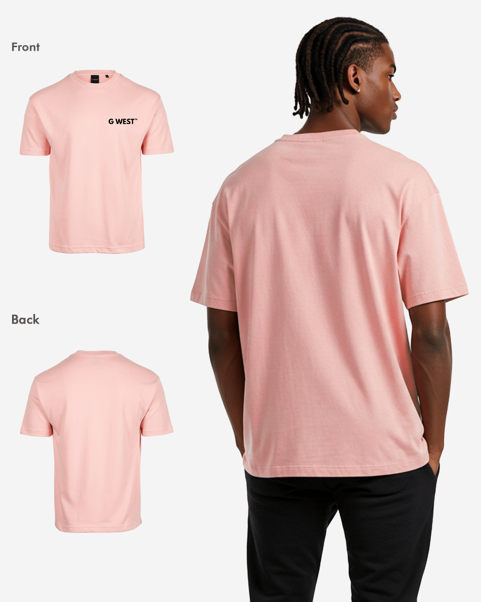 G West Mens  Logo Keep Dry Oversized Tee