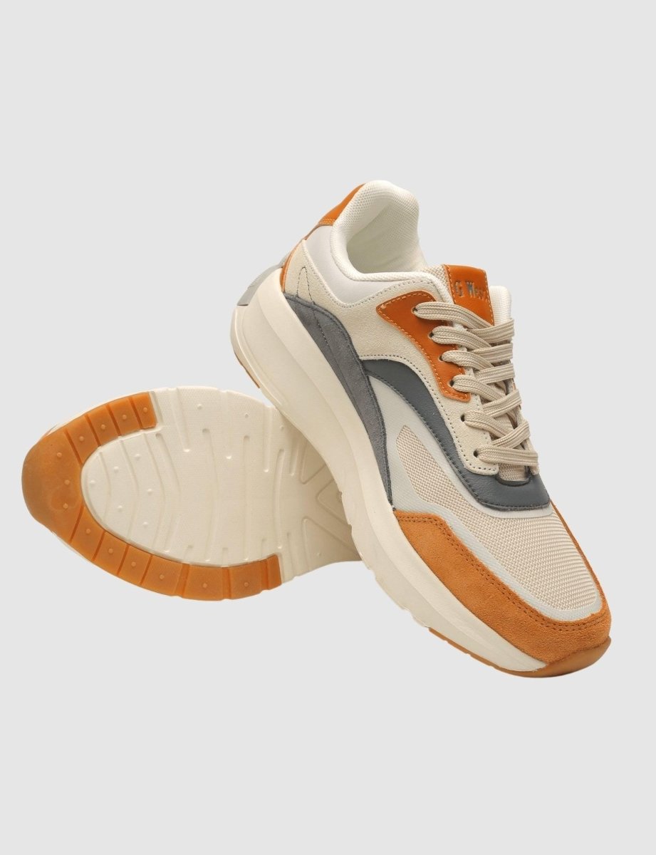 G West Mens Running Shoes - Gwm20003|Tan