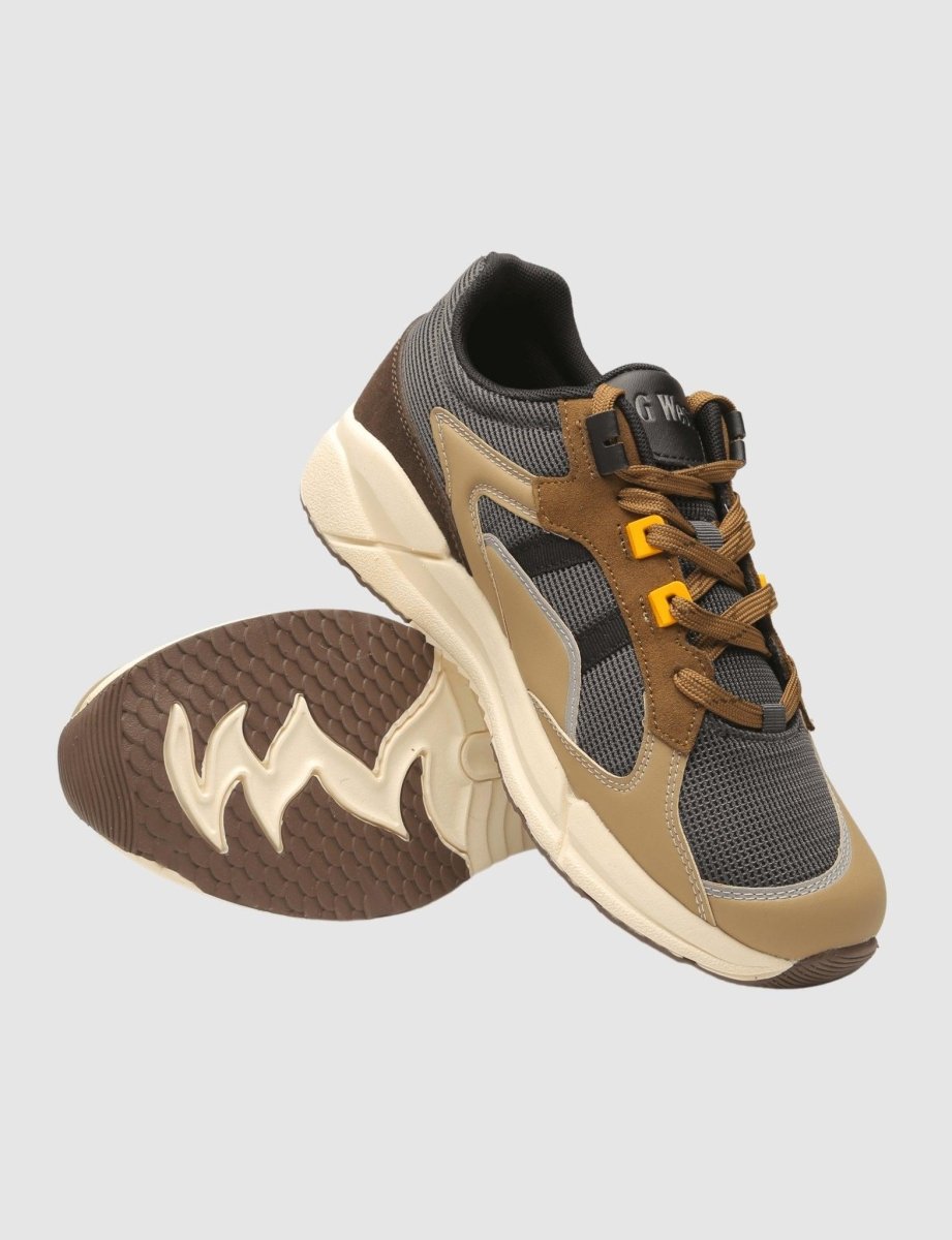 G West Mens Running Shoes - Gwm20009 | Brown