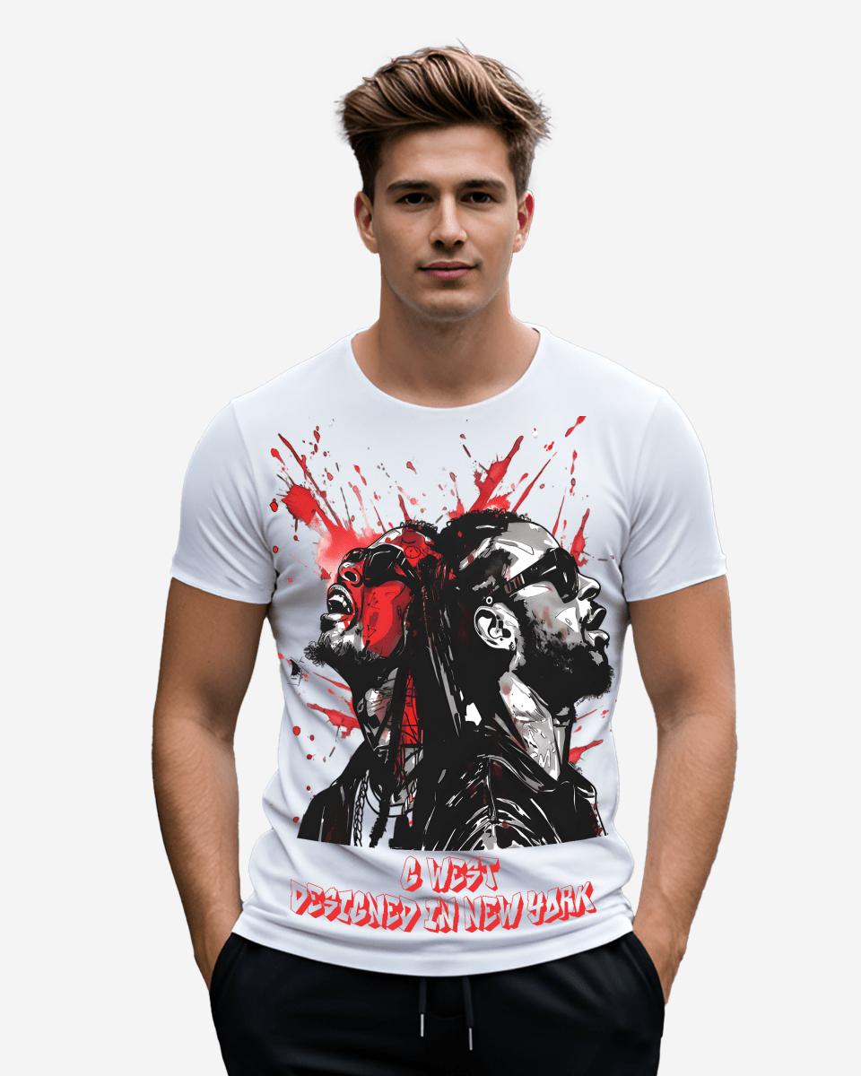 G West Mens Music Club Tee