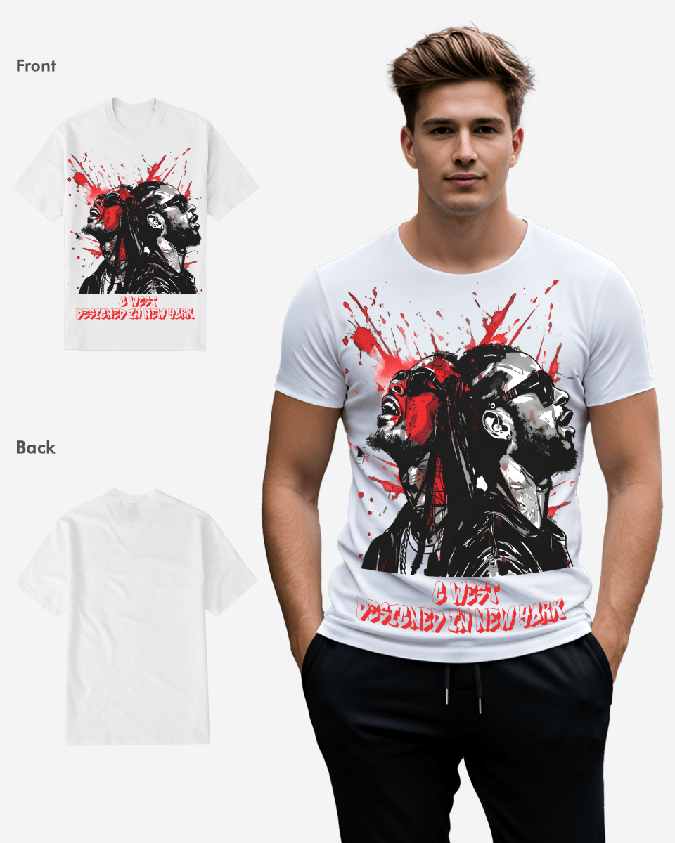 G West Mens Music Club Tee