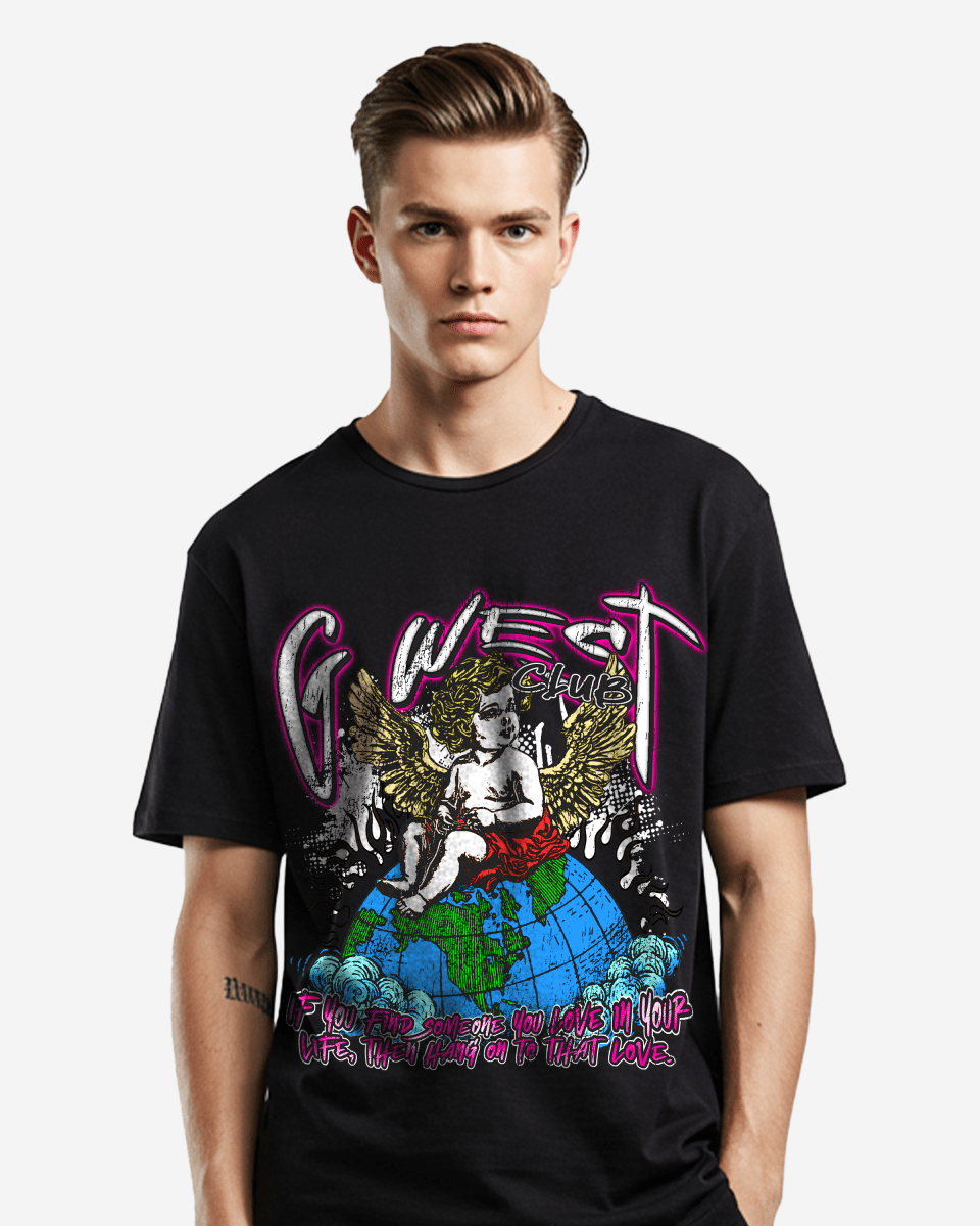 G West My World Oversized Tee