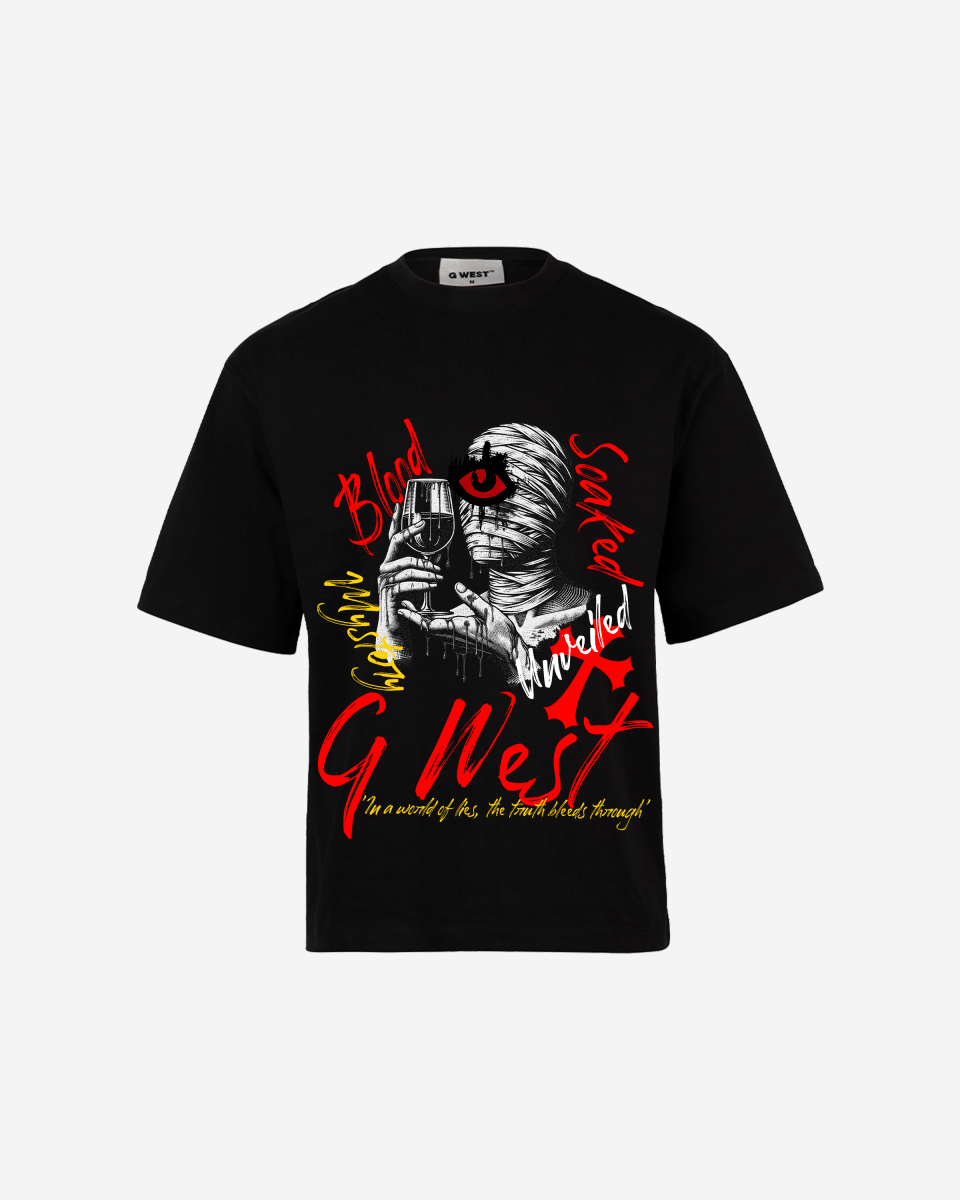 G West Mystery Unveiled Oversized Tee