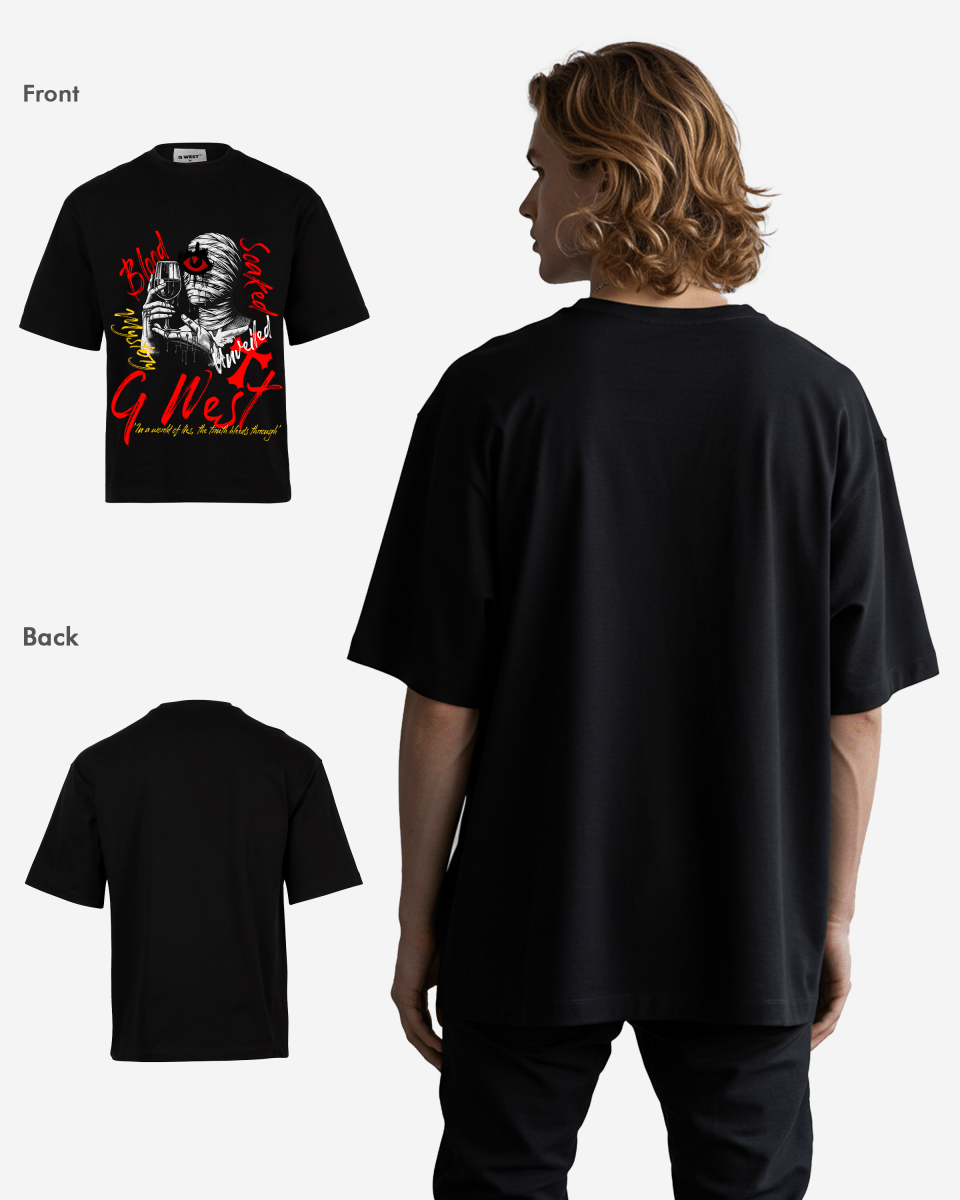 G West Mystery Unveiled Oversized Tee