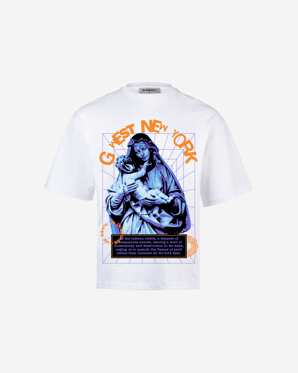 G WEST NEW YORK OVERSIZED T-Shirt Mens