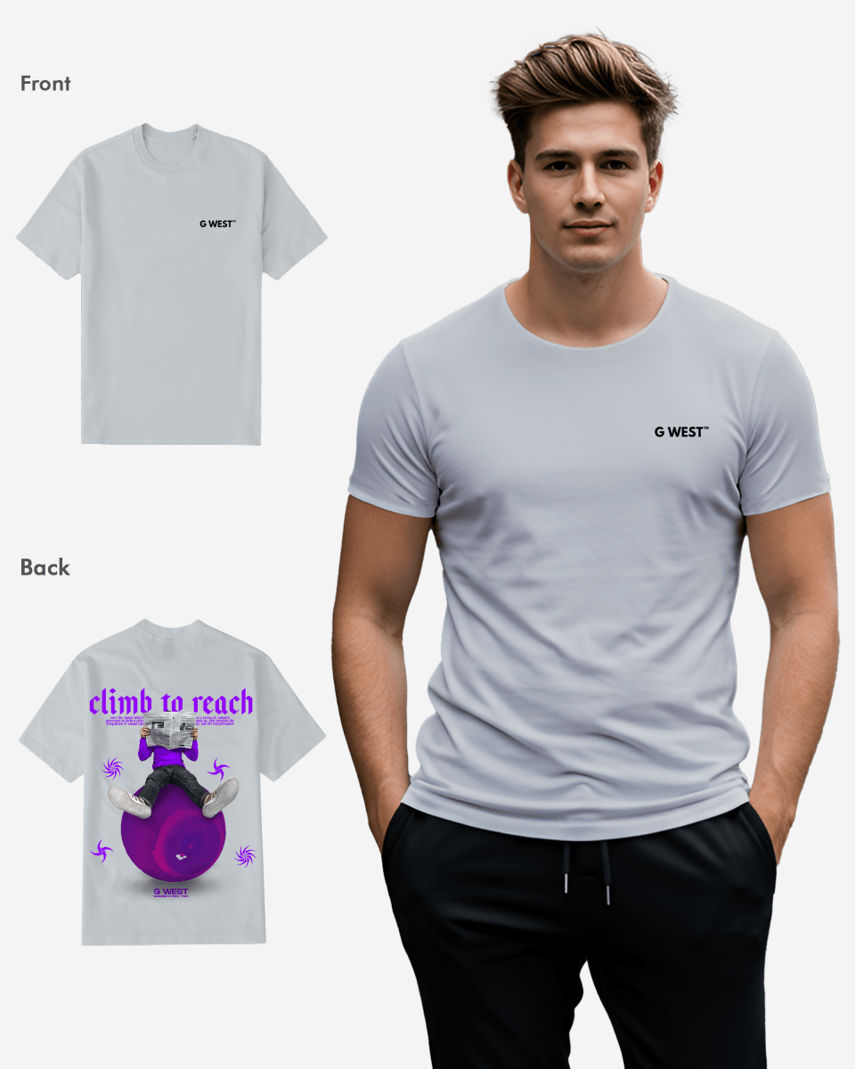 G West Mens Newspaper Tee