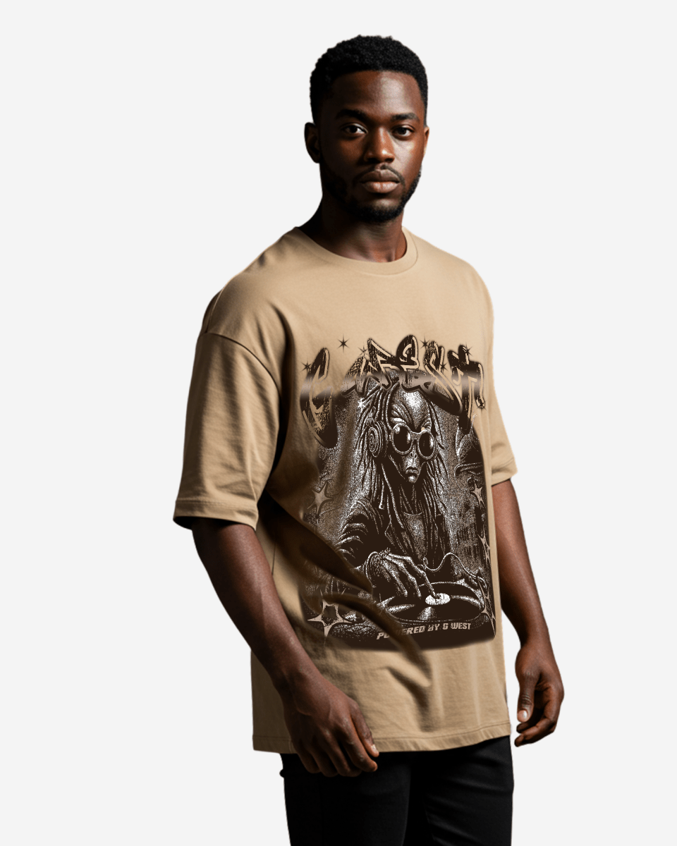 G West No Pulse, Just Vibes Oversized Tee