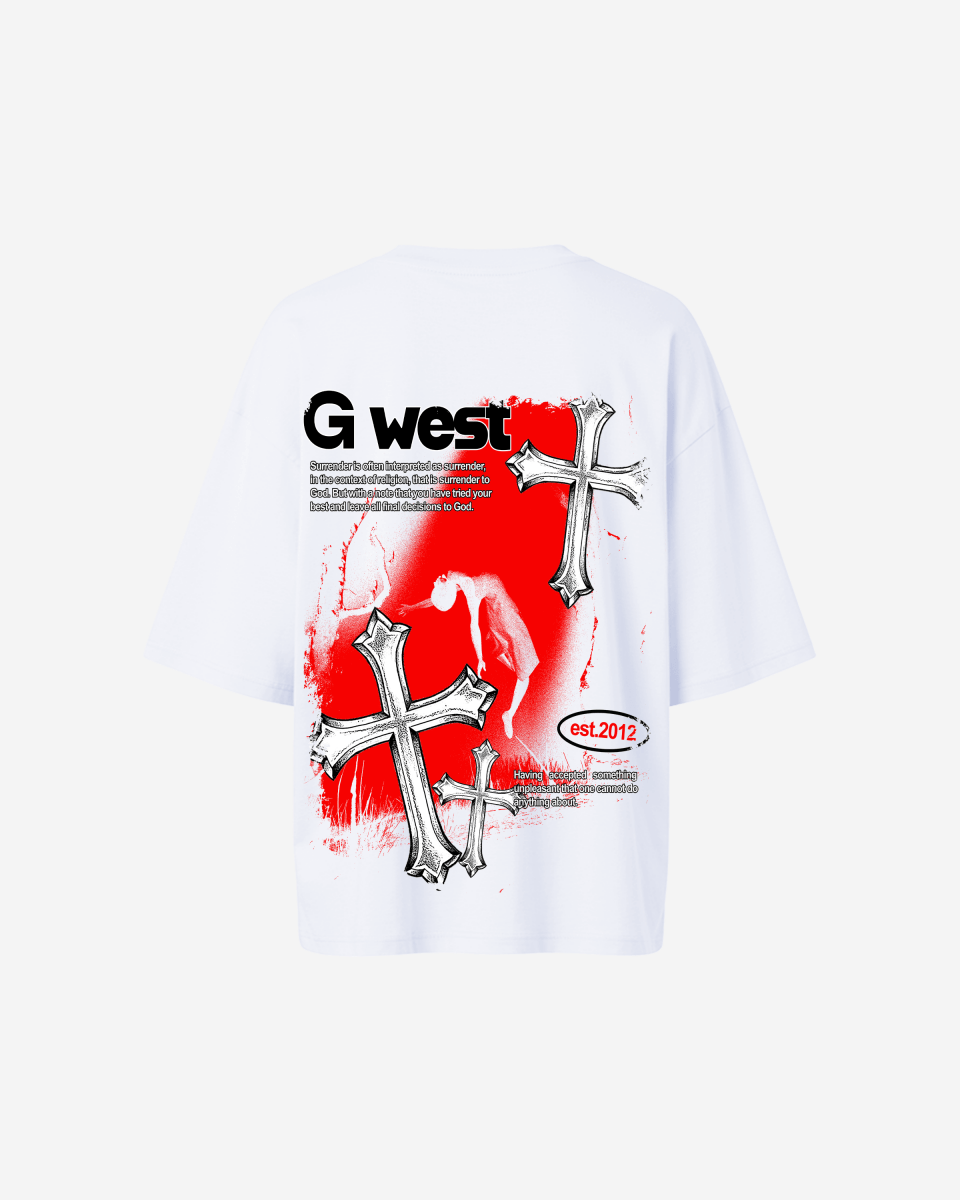 G West Womens Oversized Ascending Soul Tee