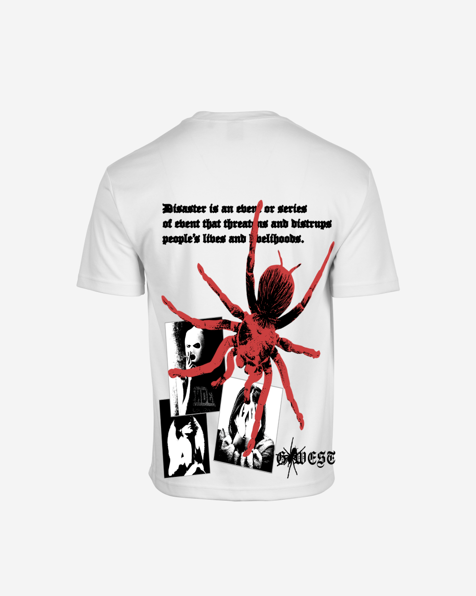 G West Mens Oversized Big Spider  T-Shirt