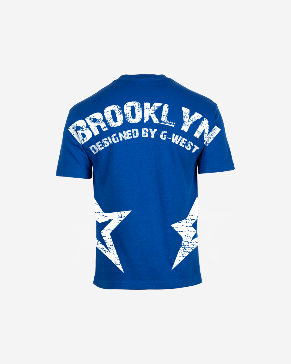 G West Mens Oversized Brooklyn Arch Logo Tee