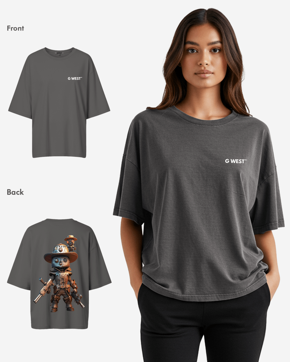 G West Womens OVERSIZED DALLAS COWBOY T-SHIRT