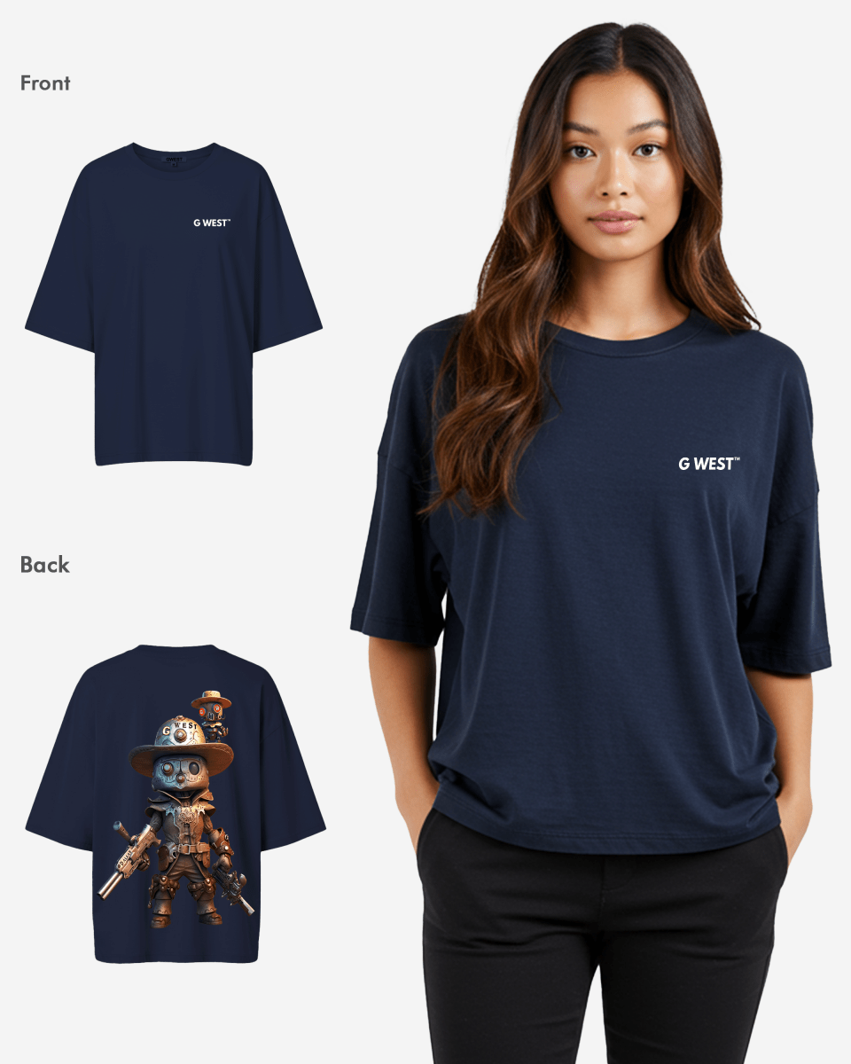 G West Womens OVERSIZED DALLAS COWBOY T-SHIRT