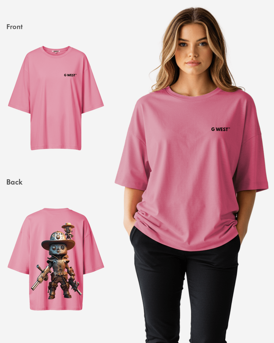 G West Womens OVERSIZED DALLAS COWBOY T-SHIRT