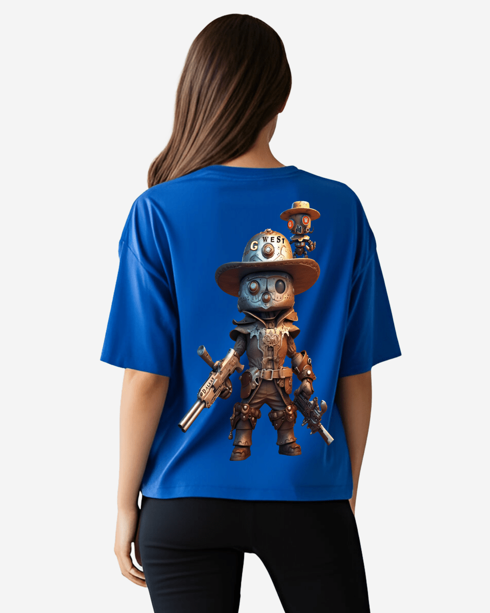 G West Womens OVERSIZED DALLAS COWBOY T-SHIRT