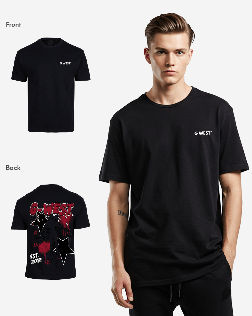 G West Mens Oversized Dazzling Dynamo Tee