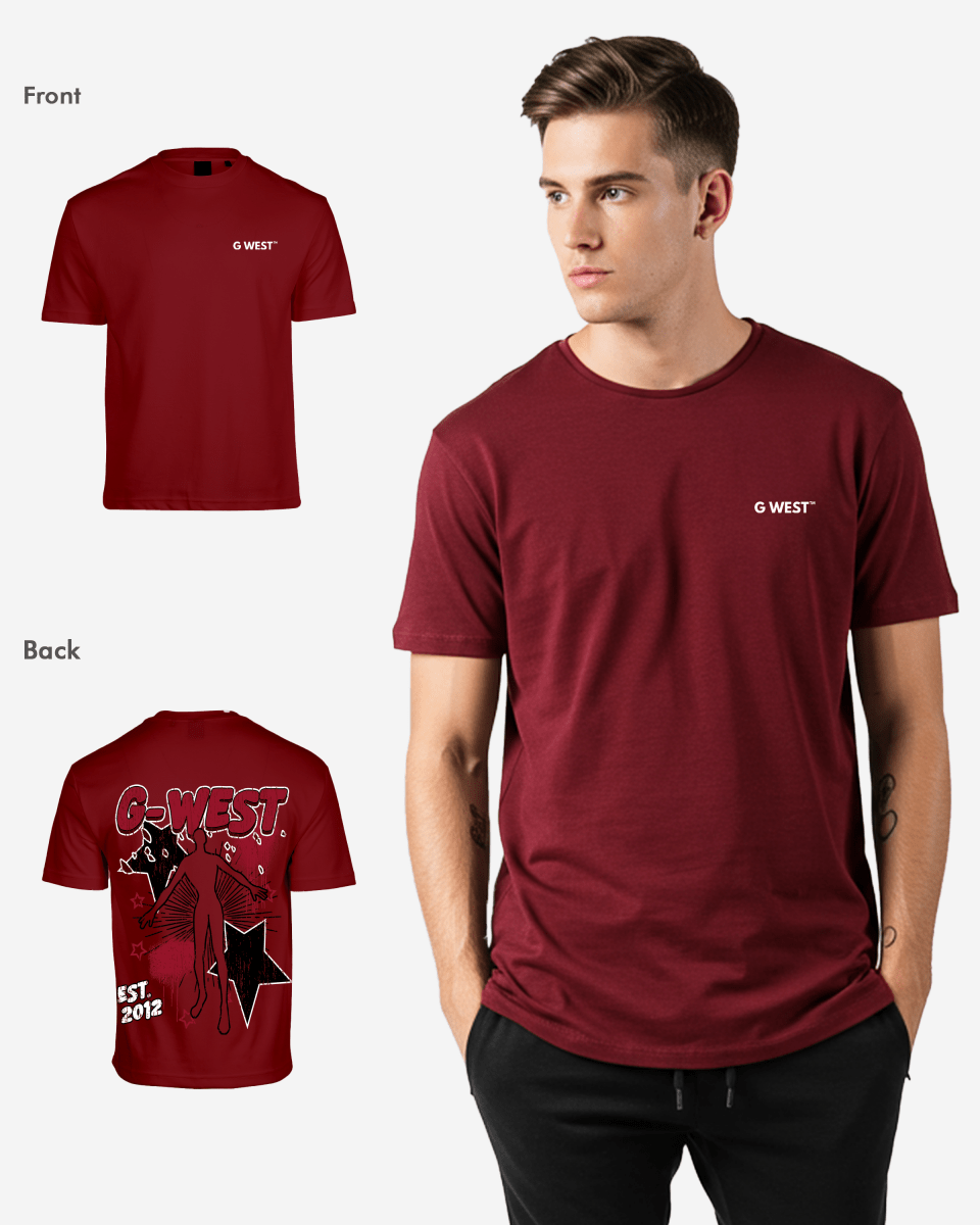 G West Mens Oversized Dazzling Dynamo Tee