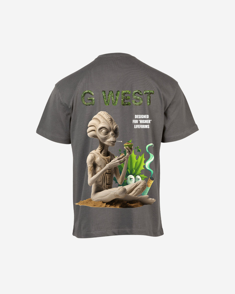 G West Mens Oversized Designed For Higher Lifeforms Tee