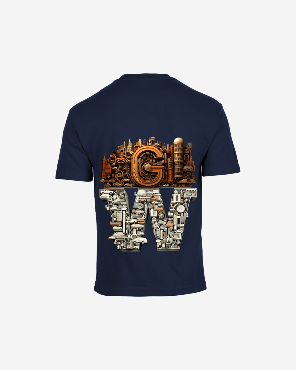 G WEST OVERSIZED DETROIT MOTORCITY T-SHIRT